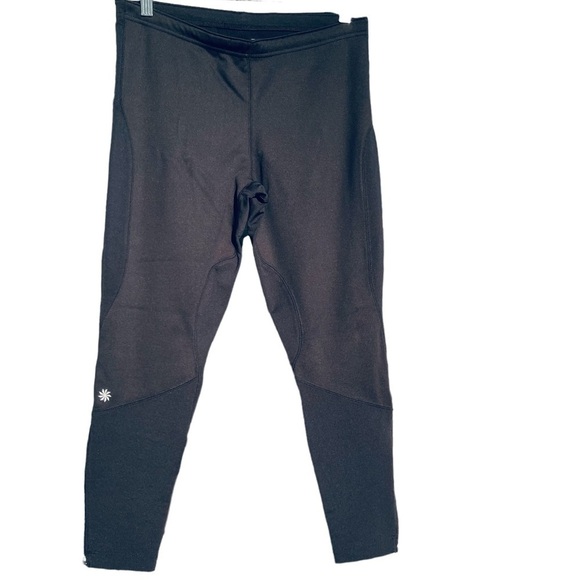 ATHLETA Black Crops Side Zip Style 46016 - Picture 1 of 9